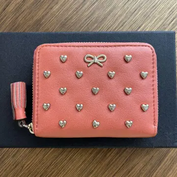 ANYA HINDMARCH 코인 케이스 코랄 핑크
