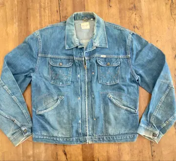 Wrangler 데님 자켓 사이즈 46 라이트 블루