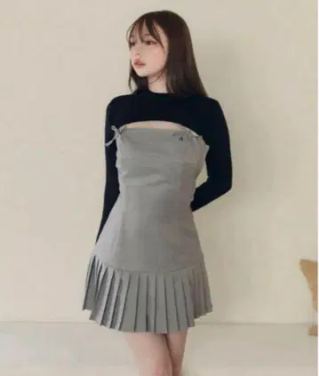 ANDMARY Karen knit set mini dress