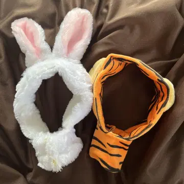 토끼와 호랑이 응원봉 커버