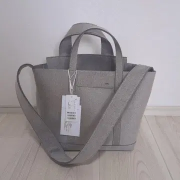 zattu NEPPA 그레이 토트형 숄더백