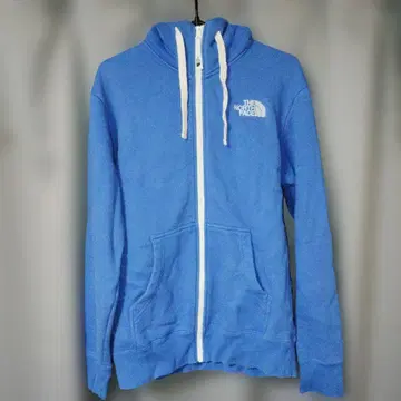 THE NORTH FACE 파랑 풀 지퍼 후드티