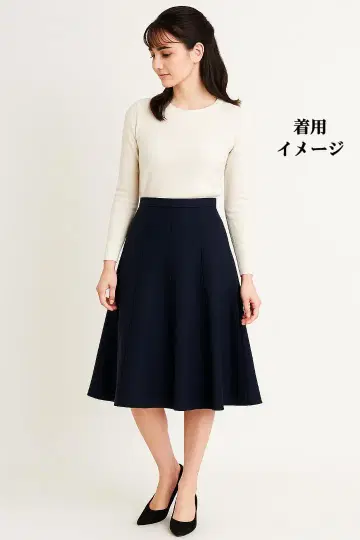 질스튜어트 JILLSTUART 플레어 스커트 블랙 A라인 M 가을/겨울