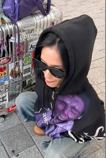heaven by marcjacobs ZERO ZIP-UP HOODIE