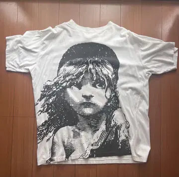 Les Miserables 1986s T셔츠 레어 대형 레미제라블