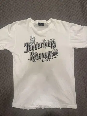 초레어 The Tenderloins Ksevenand 티셔츠 화이트
