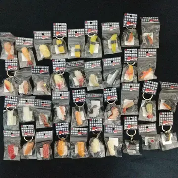 스시 JAPAN 스시 SUSHI 식품 샘플 마그넷 키링 38개