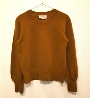 EVERLANE 캐러멜 컬러 캐시미어 긴팔 스웨터 S