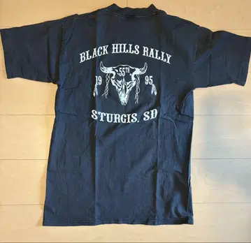 90s STURGIS BLACK HILLS RALLY 바이커 사이즈 L