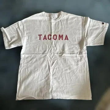 Champion / TACOMA FUJI RECORDS 티셔츠 화이트 M
