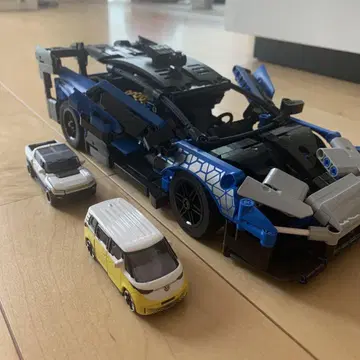 LEGO McLaren GTR 리차드 밀 모델 덤 미니카 2대