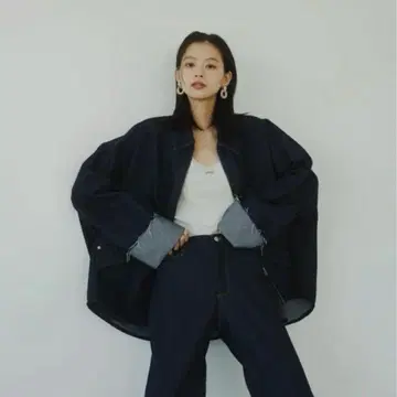 knuth marf 데님 오버 셔츠 재킷