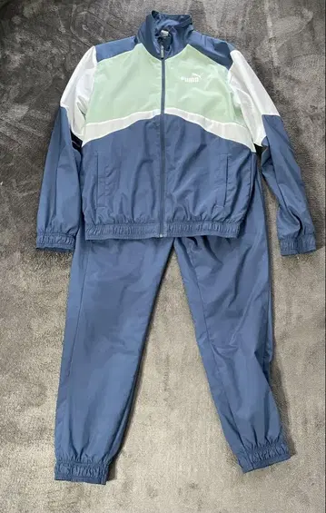 puma 나일론 자켓 파랑 상하의 세트