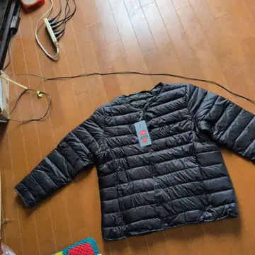 MDL 블랙 다운 자켓 XXL