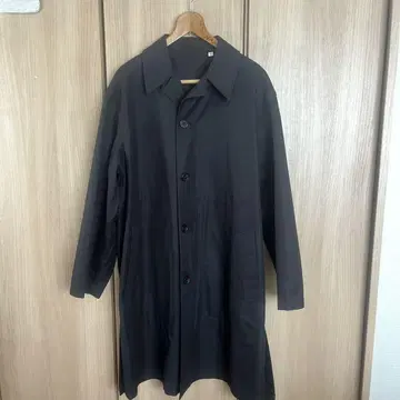 블랙 스텐카라 코트
