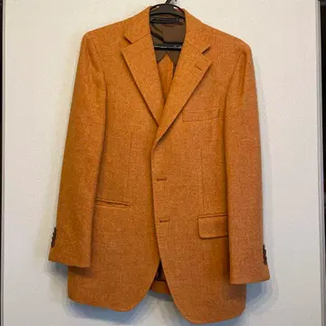 자켓 MOON Yorkshine Tweed A5 사이즈 기장 약 77cm