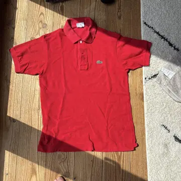 Lacoste 레드 피케 셔츠