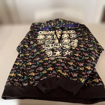 OSSAN THE HOOD 컬러풀 후드티 L 사이즈