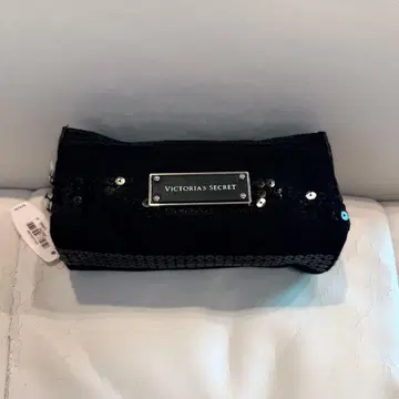 [ 미사용 새상품 ] Victoria's Secret 블랙 스팽글 파우치