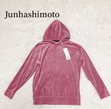 미사용 새상품 Junhashimoto 하시모토 준 후드티 벨로아