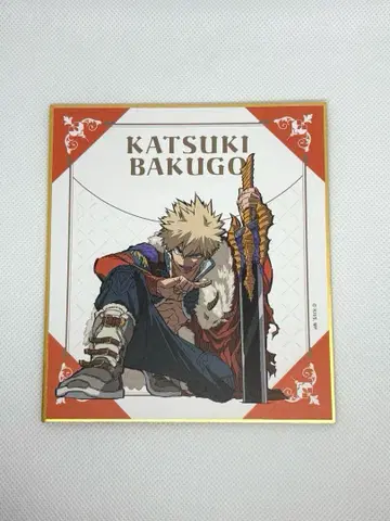 히로아카 2025 십걸 바쿠고 카츠키 미니 색지