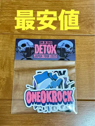 ONE OK ROCK DETOX 스티커 세트 원옥