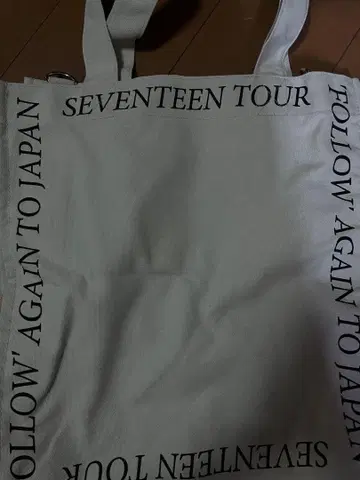 SEVENTEEN 토트백