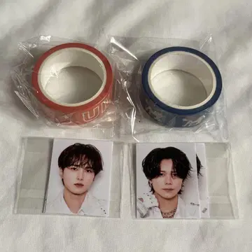 오자키 후지마키 마스킹 테이프 ID 사진 세트