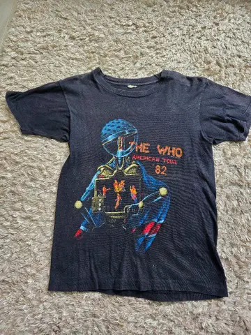 THE WHO 아메리칸 투어 '82 티셔츠