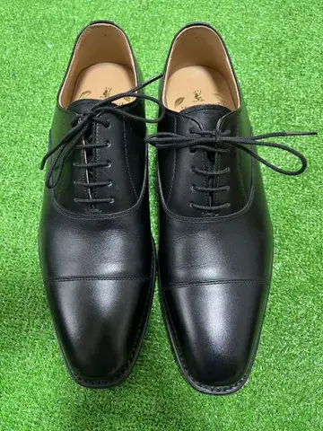 1회 착용 스코치 그레인 레인류 1916 24.5cm 블랙