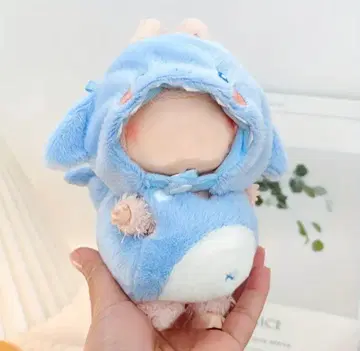봉제 인형 약 10~15cm용 의류 동물 의류 상어