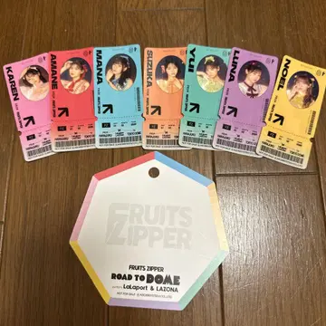 [ 컴프 세트 ] FRUITS ZIPPER 스티커 라라포트