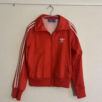 adidas 도트 무늬 레드 저지 UK8