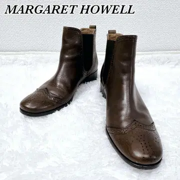 MARGARET HOWELL 마가렛호웰 사이드 고어 부츠 23.5cm
