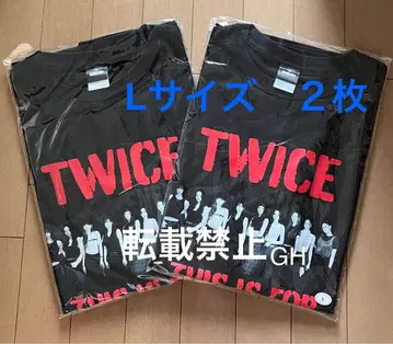 TWICE 새상품 2장 세트 L 사이즈 T셔츠 ENEMY