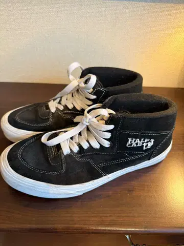 Vans Half Cab 블랙 스니커즈