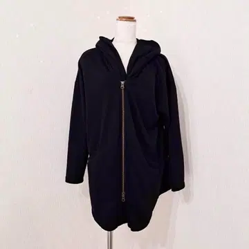 프레임 레이 카즌 집업 후드티 블랙 계열 심플 무지 [ M ]