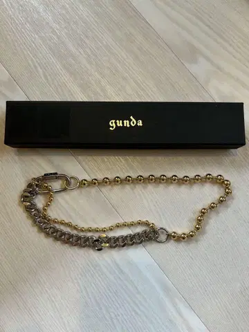 gunda 공 체인 목걸이