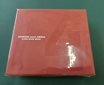 CHAGE&ASKA LIVE DVD BOX4 미개봉 새상품