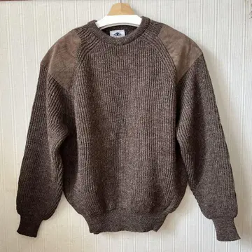 Black sheep 엘르 엘보 패치 남성용 스웨터 영국제 미사용 새상품