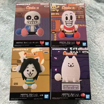 UNDERTALE 아미콧토 피규어 샌즈 파피루스 테미 우자이 이누