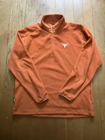 90s 텍사스 롱혼 하프 지퍼 플리스 자켓