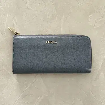 FURLA 블루 그레이 장지갑