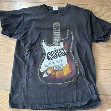 NIRVANA Kurt D. Cobain 티셔츠 L 사이즈
