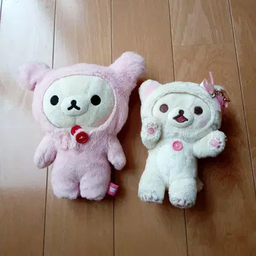 리락쿠마 봉제 인형 세트