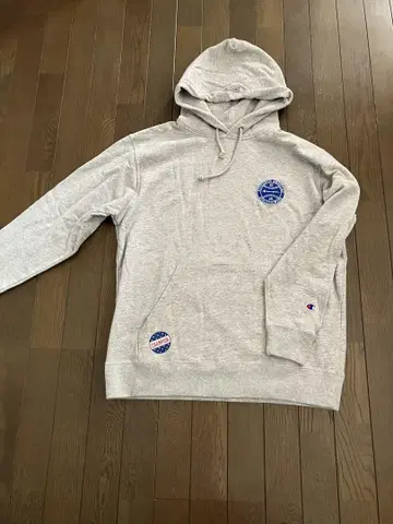 Champion 풀오버 긴팔 후디 (그레이 XL)