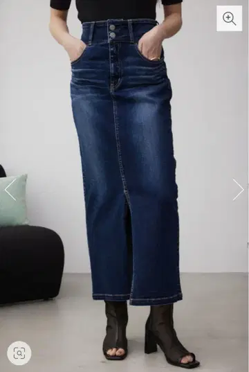 AZUL DENIM 하이웨스트 스커트