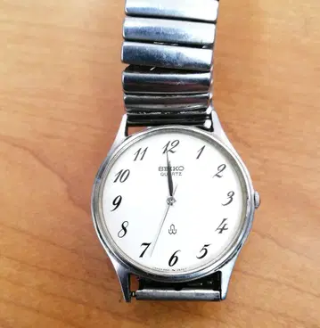 SEIKO 쿼츠 손목시계 빈티지 스테인리스