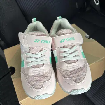 YONEX 스니커즈 핑크/민트 18cm