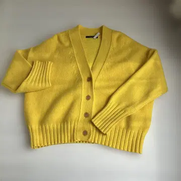 MACPHEE 울 캐시미어 V넥 가디건